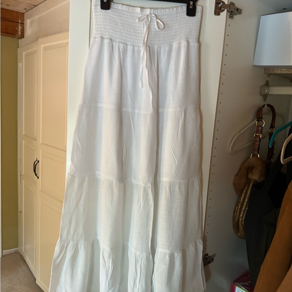White Maxi dress